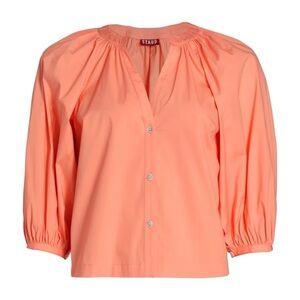 NWT Staud Dill Poplin Top Large